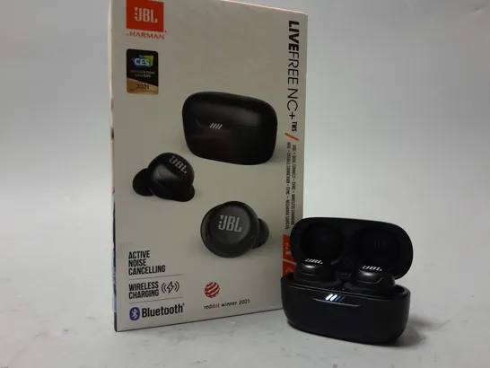 BOXED JBL LIVE FREE NC+ EARBUDS IN BLACK