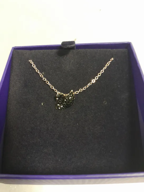 SWAROVSKI SWAN THEMED NECKLACE