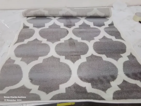 BRAND NEW PACO HOME SIN66 SINAI GREY RUG SIZE 80CM X 150CM 