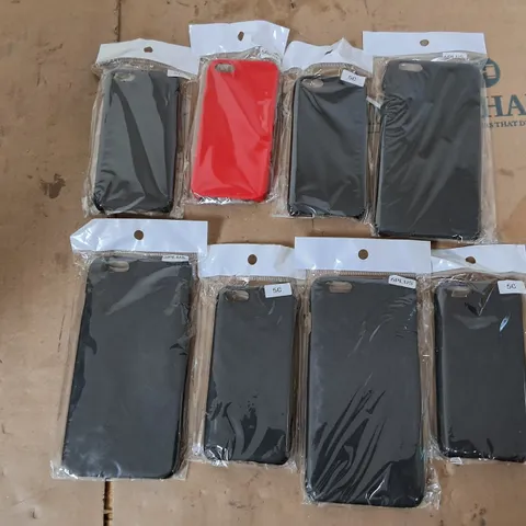 LARGE QUANTITY OF VARIOUS COLOURED SAMSUNG PHONE CASES 