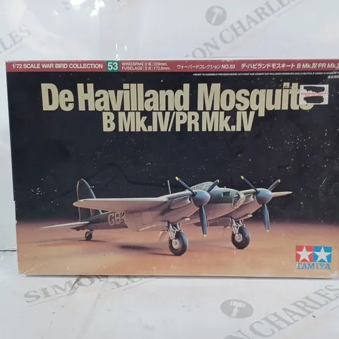 BOXED TAMIYA DE HAVILLAND MOSQUITO B MK.IV/PR MK.IV MODEL KIT