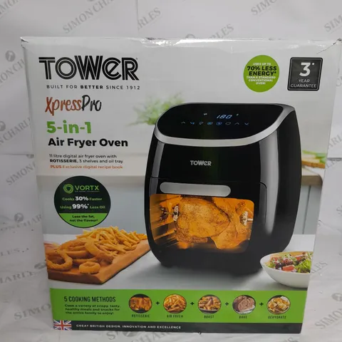 BOXED TOWER 5 IN 1 AIR FRYER OVEN