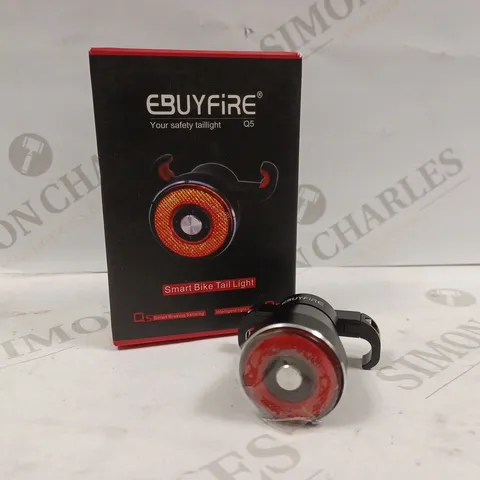 BOXED EBUYFIRE SMART BIKE TAIL LIGHT 