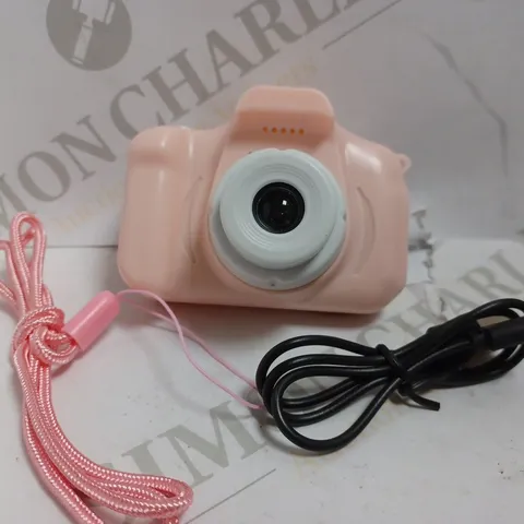 CHILDRENS PINK DIGITAL CAMERA