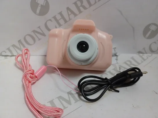 CHILDRENS PINK DIGITAL CAMERA