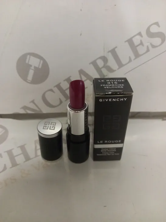 APPROXIMATELY 30 GIVENCHY LE ROUGE INTENSE SENSUOUSLY MAT LIP COLOUR - 315 LE ROUGE 