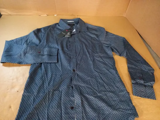 TED BAKET LONG SLEEVED GEO PRINT  SHIRT - 4