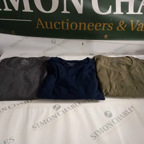 3 * TRUE CLASSIC XXXL COTTON TOPS 