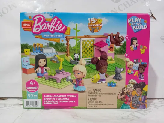 MEGA BARBIE BUILDING SETS - ANIMAL GROOMING STATION