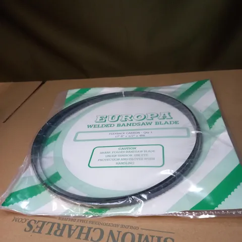 EUROPA WELDED BANDSAW BLADE 