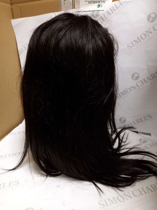 MACGLORY 18" LACE FRONT DARK BROWN WIG