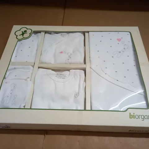 BOXED BIOORGANIC BABY CLOTHING SET