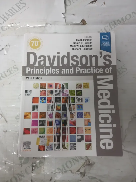 DAVIDSON'S PRINCIPLES AND PRACTICE OF MEDICINE 24TH EDITION