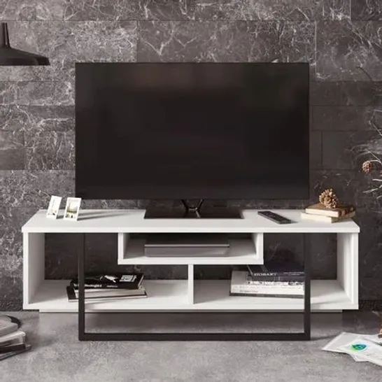 MANDERELLA TV STAND FOR TV'S UPTO 50" COLOUR: WHITE