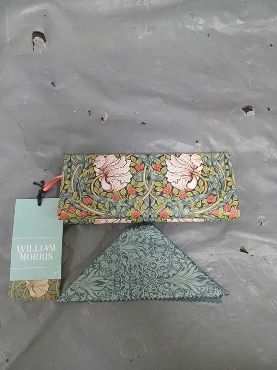 WILLIAM MORRIS PIMPERNEL GLASSES CASE