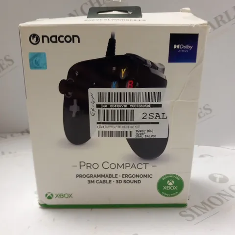 BOXED NACON PRO COMPACT XBOX CONTROLLER