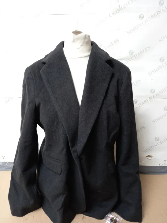 HELENE BERMAN BLAZER IN CHARCOAL GREY SIZE 16 