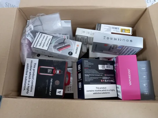 ASSORTED 40 E-CIGARATTES TO INCLUDE INNOKIN ENDURA T1811, GEEKVAPE B60, AND GEEKVAPE 1FC ETC.