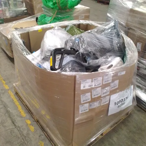 PALLET OF APPROXIMATELY 17 UNPROCESSED RAW RETURN HOUSEHOLD AND ELECTRICAL GOODS TO INCLUDE;