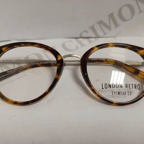 LONDON RETRO HAVANA TORTOISESHELL/SILVER GLASSES