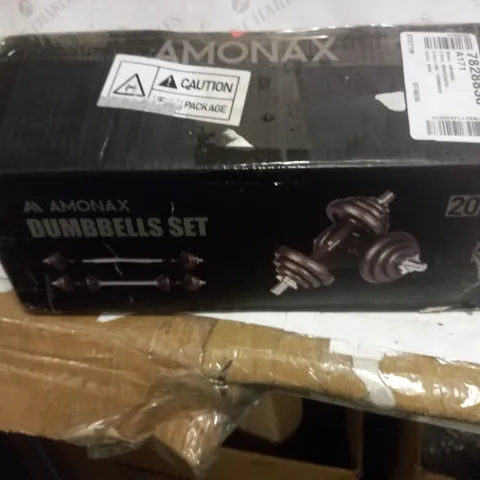 AMONAX DUMBBELLS SET 20KG 