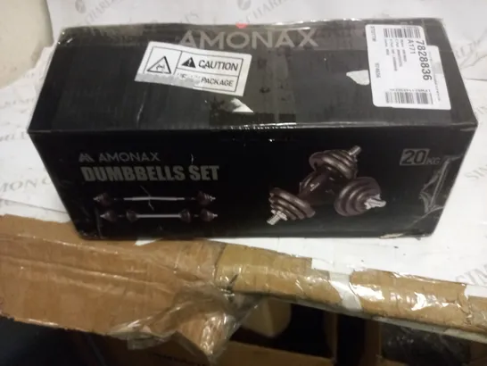 AMONAX DUMBBELLS SET 20KG 