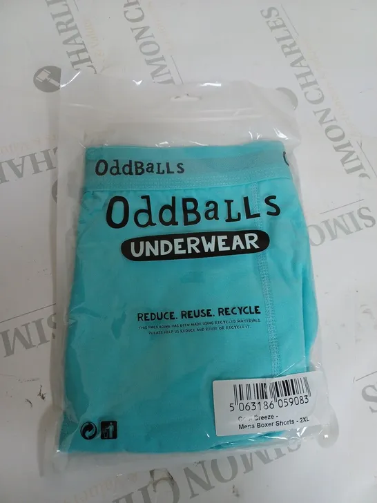 ODD BALLS COOL BREEZE BOXER SHORTS SIZE 2XL