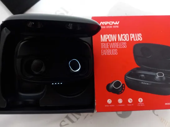 BOXED MPOW M30 PLUS TRUE WIRLESS EARBUDS 