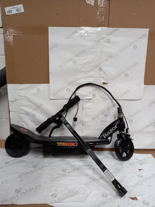 RAZOR POWERCORE E90 SCOOTER BLACK RRP £199.99