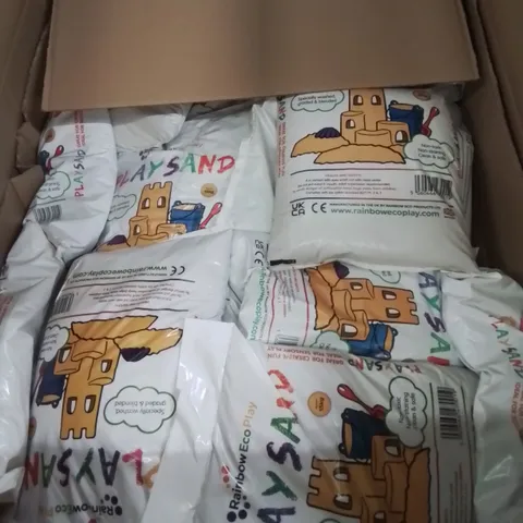 PALLET OF APPROXIMATELY 20 BAGS OF CHILDRENS PLAY SAND 