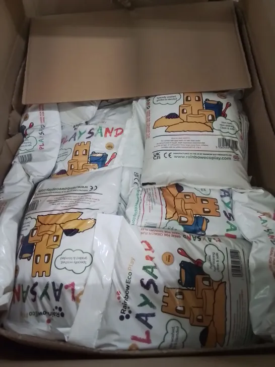 PALLET OF APPROXIMATELY 20 BAGS OF CHILDRENS PLAY SAND 