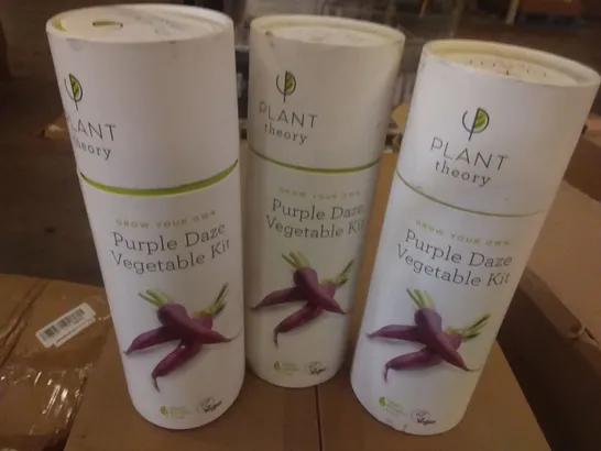 BOX OF 24 PLANT THEORY PURPLE DAZE VEG KITS