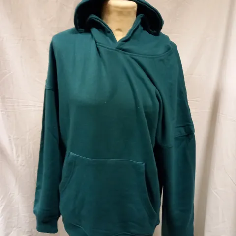 BRAND NEW KOI OVERSIZED HOODIE, PEPPER GRASS - XS