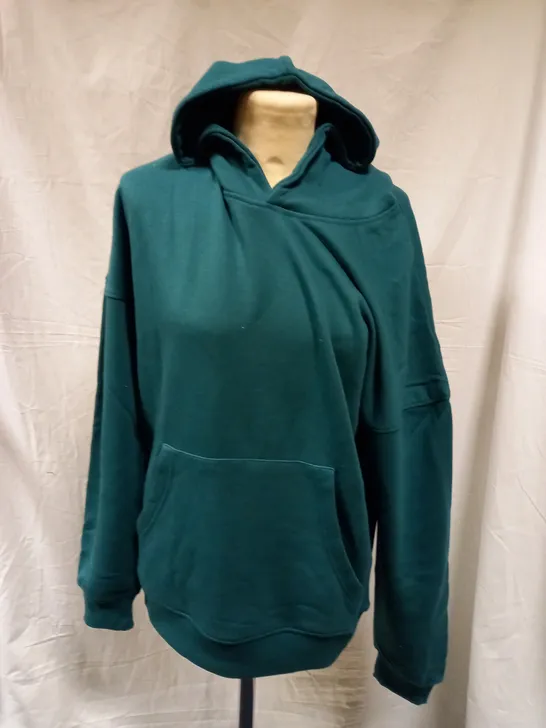 BRAND NEW KOI OVERSIZED HOODIE, PEPPER GRASS - XS