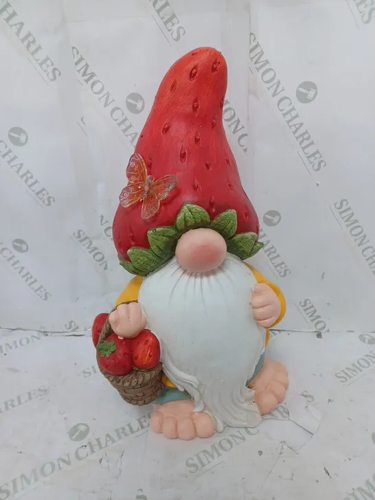 GARDEN REFLECTIONS LED FRUIT GNOME