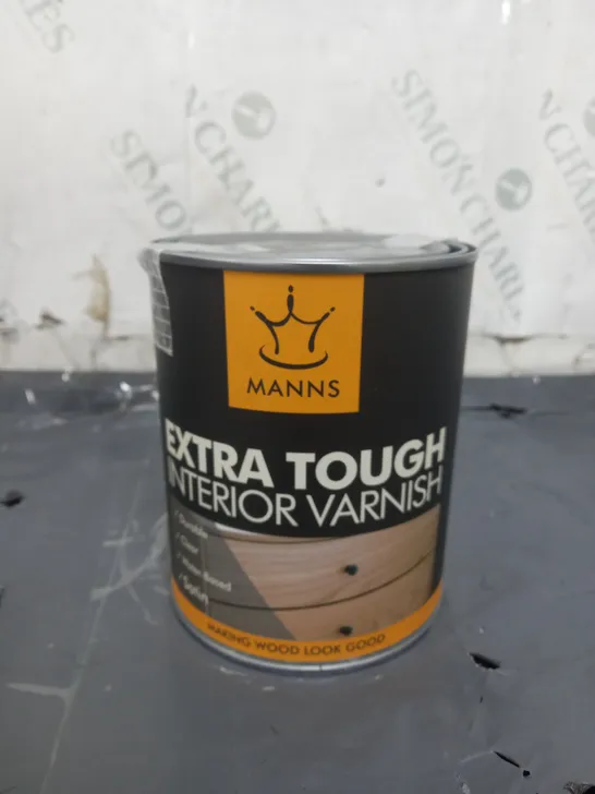 MANNS EXTRA TOUGH INTERIOR VARNISH SATIN 1LTR