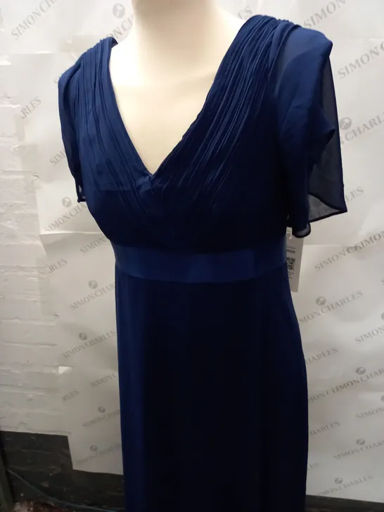 EVER PRETTY BLUE MAXI DRESS - UK 10