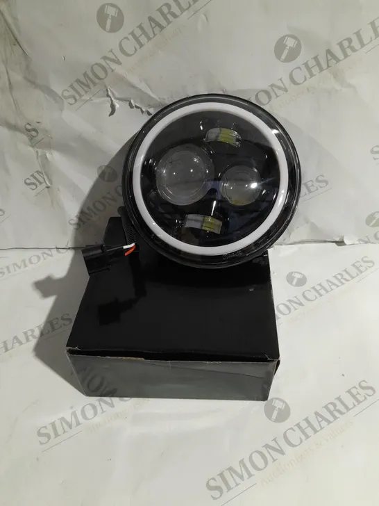 BOXED LED HEADLIGHT 7 INCH 