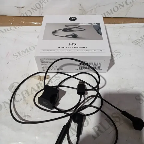 B&O H5 WIRELESS EARPHONES - BLACK