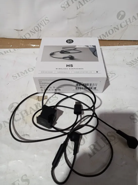 B&O H5 WIRELESS EARPHONES - BLACK