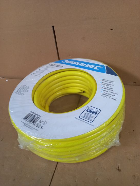 SILVERLINE HEAVY DUTY REINFORCED PVC GARDEN HOSE