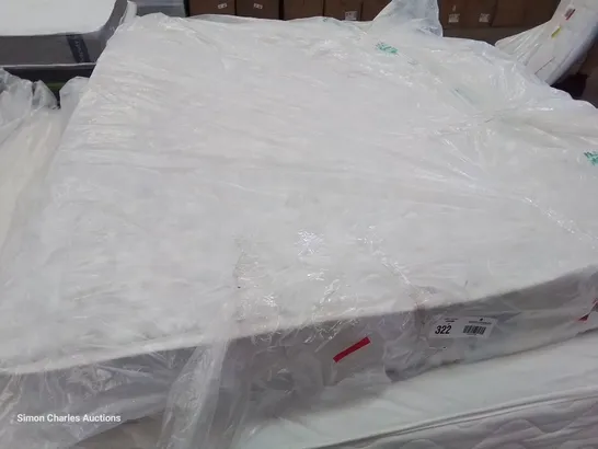 BAGGED 4'6" DOUBLE OPEN COIL MATTRESS 