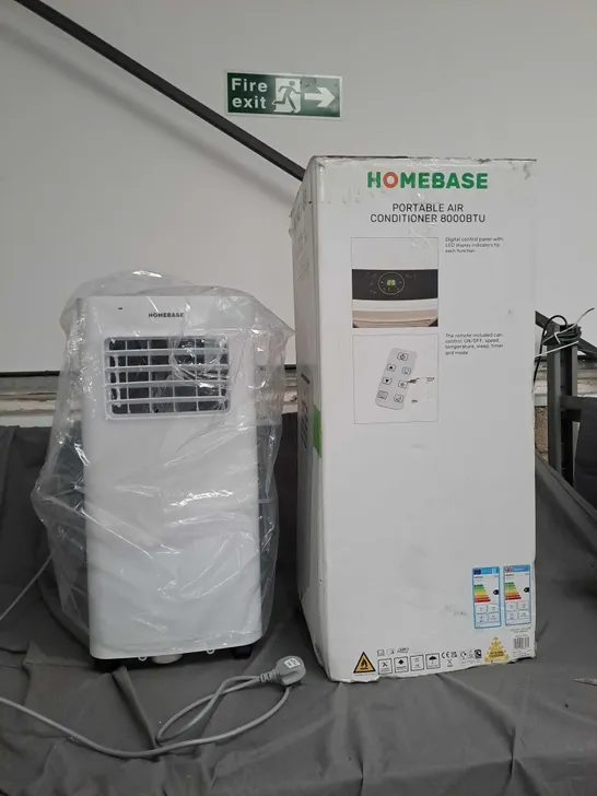 HOMEBASE PORTABLE AIR CONDITIONER 8000BTU