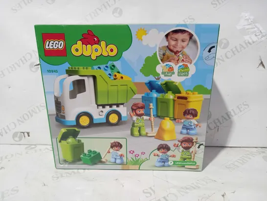 LEGO DUPLO 10945 GARBAGE TRUCK AND RECYCLING