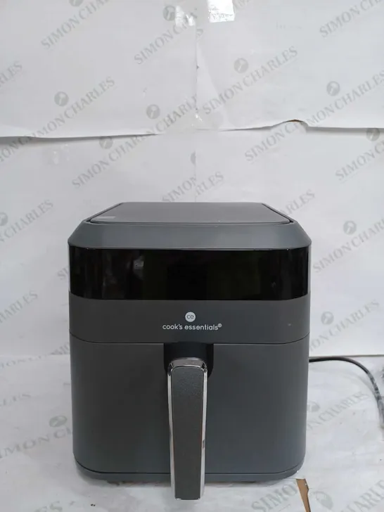 COOK'S ESSENTIALS 5.8L AIR FRYER IN SLATE GREY