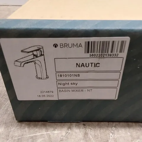 BOXED BRUMA NAUTIC BASIN MIXER - NIGHT SKY