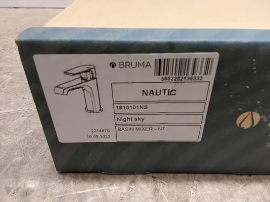 BOXED BRUMA NAUTIC BASIN MIXER - NIGHT SKY