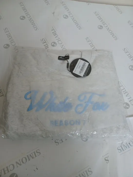 WHITE FOX SEASON 7 OVERSIZED SWEATER SIZE XL