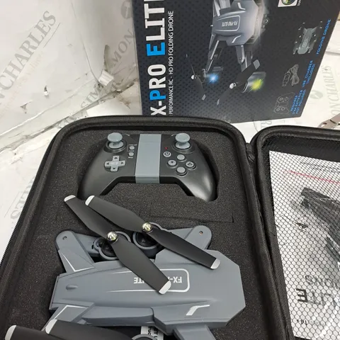 BOXED FX-PRO ELITE HIGH PERFORMANCE FOLDING DRONE 