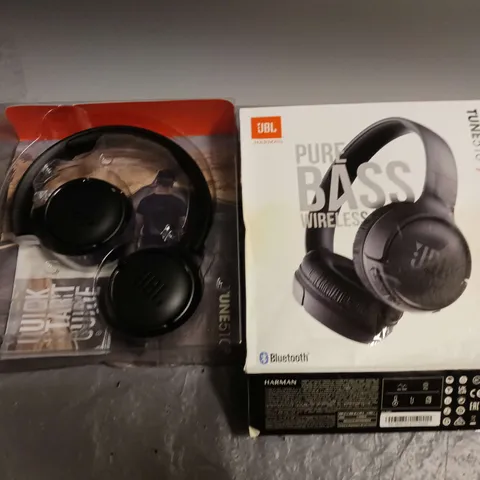 BOXED JBL PURE BASS WIRELESS HEADPHONES - TUNE510BT 